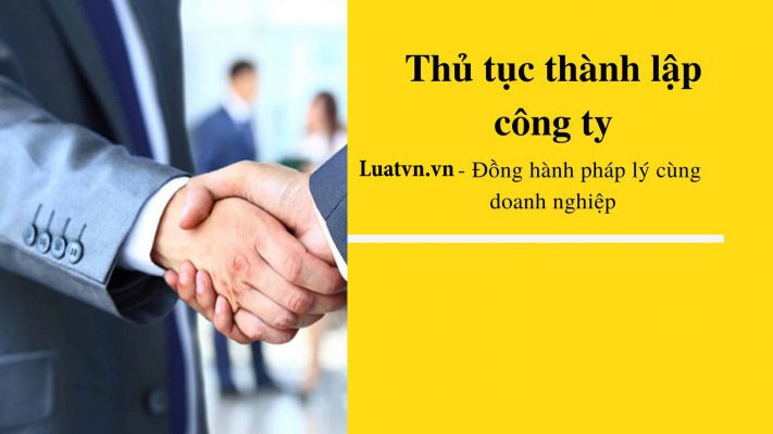 thành lập công ty