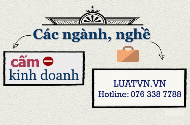 ngành nghề cấm 1