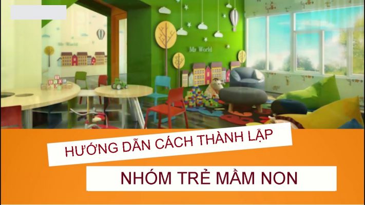 thành lập nhóm trẻ em 1