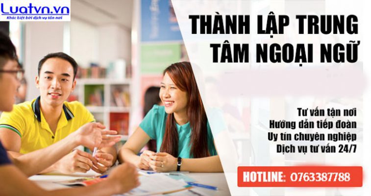 Quy định pháp luật thành lập trung tâm ngoại ngữ về nhân sự