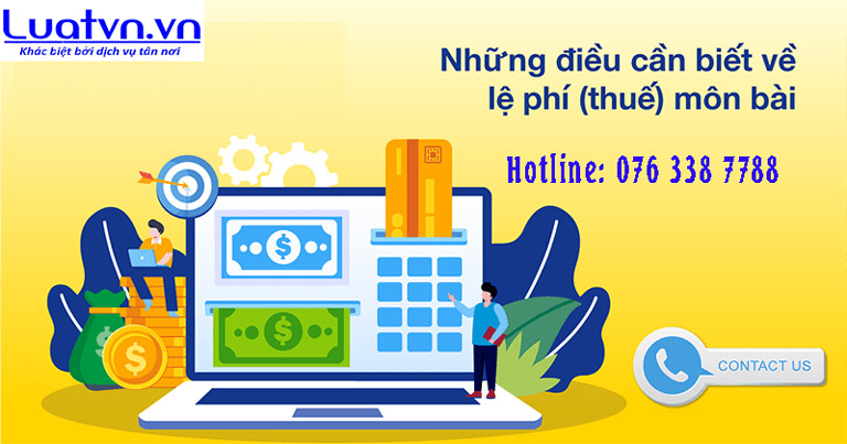 Thuế môn bài là gì?