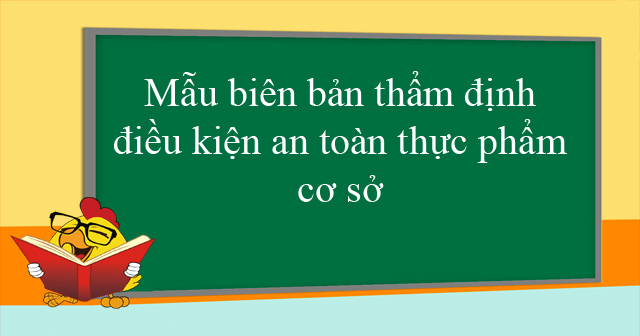 Phí xin cấp giấy phép vệ sinh an toàn thực phẩm