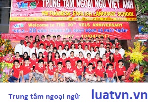 Trung tâm ngoại ngữ trực thuộc công ty