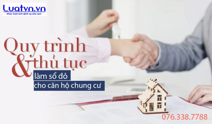 Hướng dẫn thủ tục làm sổ đỏ cho căn hộ chung cư