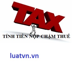 Phạt chậm nộp thuế khi chậm nộp hồ sơ khai thuế cho thuê tài sản.