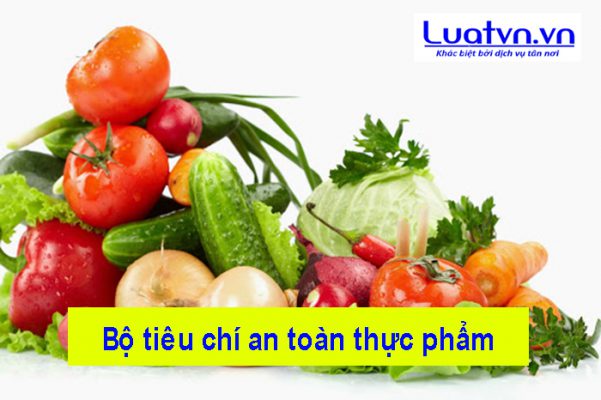 Bộ tiêu chí an toàn thực phẩm 2