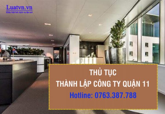 Dịch vụ thành lập công ty quận 10