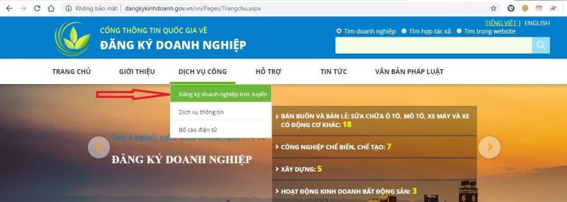 Cách tra cứu tên doanh nghiệp 
