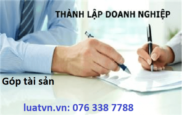 gop tai san thanh lap doanh nghiep