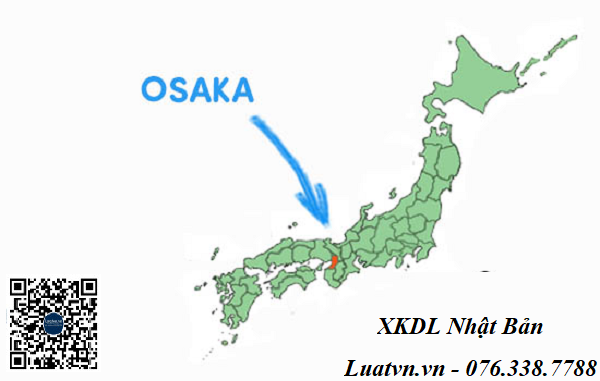 Tỉnh Osaka Nhật Bản – thủ đô ăn uống và thu hút lao động