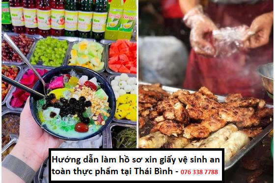 Hồ sơ xin giấy vệ sinh an toàn thực phẩm tại Thái Bình